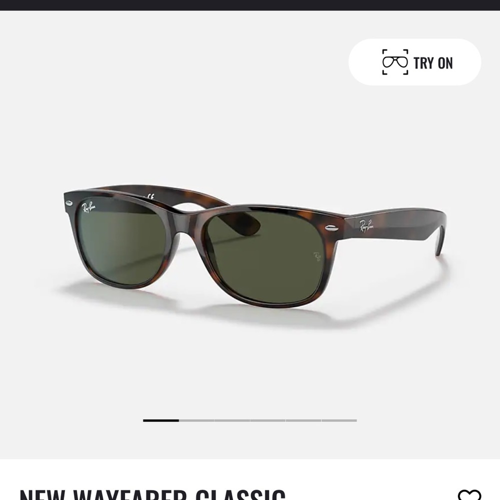 Ray-Ban New Wayfarer sunglasses.